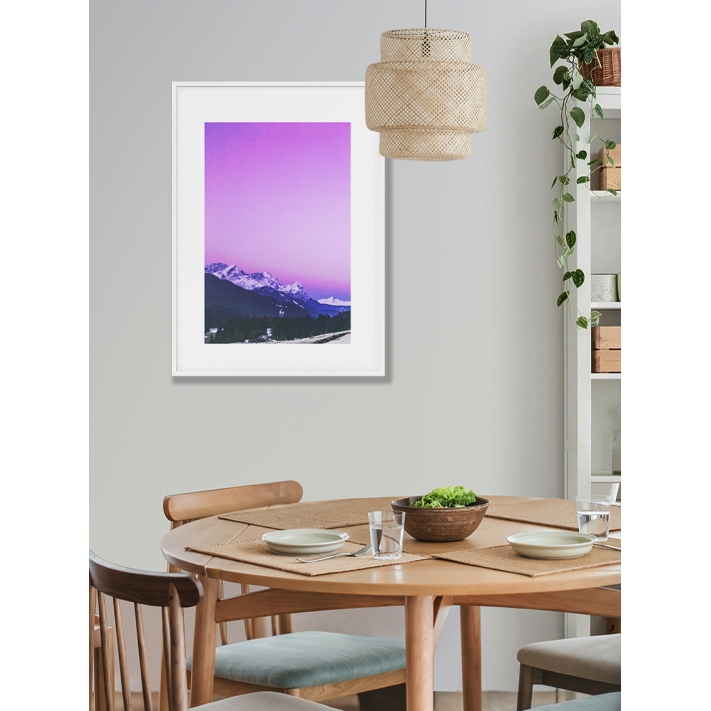 Lámina Montaña Púrpura