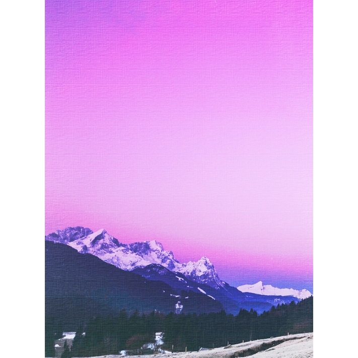 Lámina Montaña Púrpura