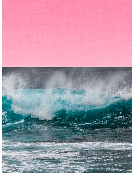 Lámina Océano Rosa