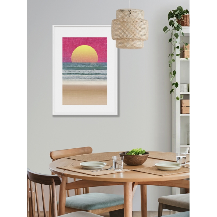 Lámina Playa Amanecer