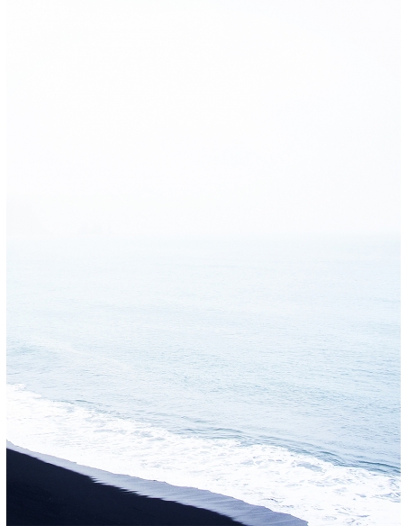 Lámina Playa Arena Negra