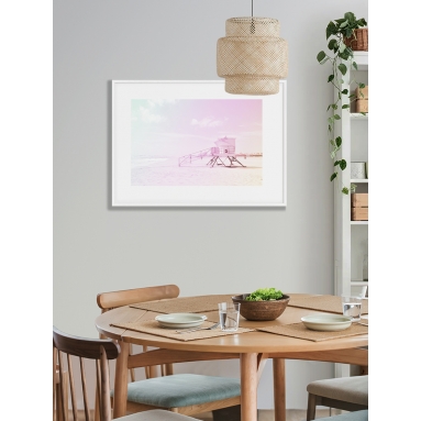 Lámina Playa con Cabaña 2