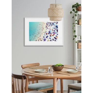 Lámina Playa con gente 2