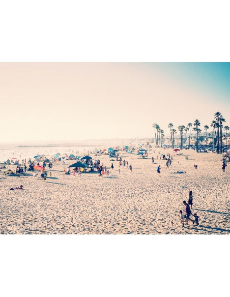 Lámina Playa con gente 10