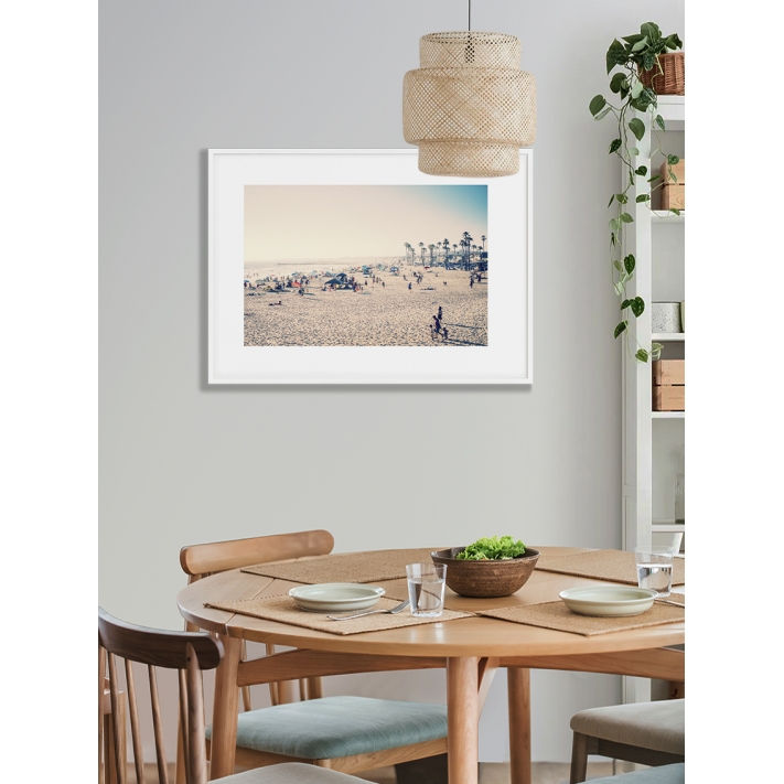 Lámina Playa con gente 10
