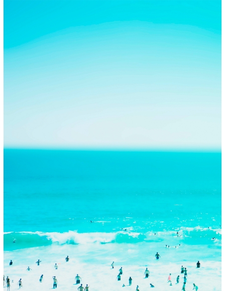 Lámina Playa con gente 11