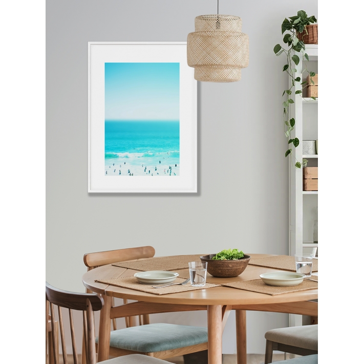 Lámina Playa con gente 11