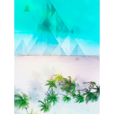 Lámina Playa Geométrica