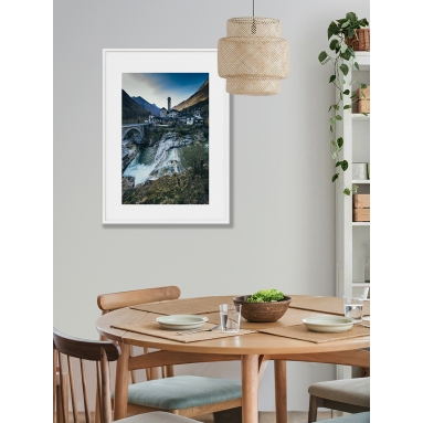 Lámina Pueblo entre Montañas 2