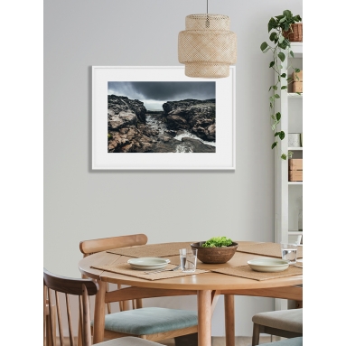 Lámina Río entre rocas 2