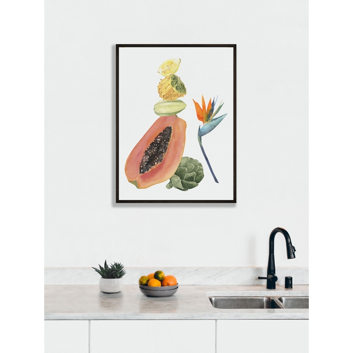 Lámina Conjunto frutas