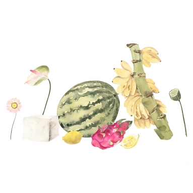 Lámina Conjunto frutas 2