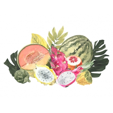 Lámina Conjunto frutas 3