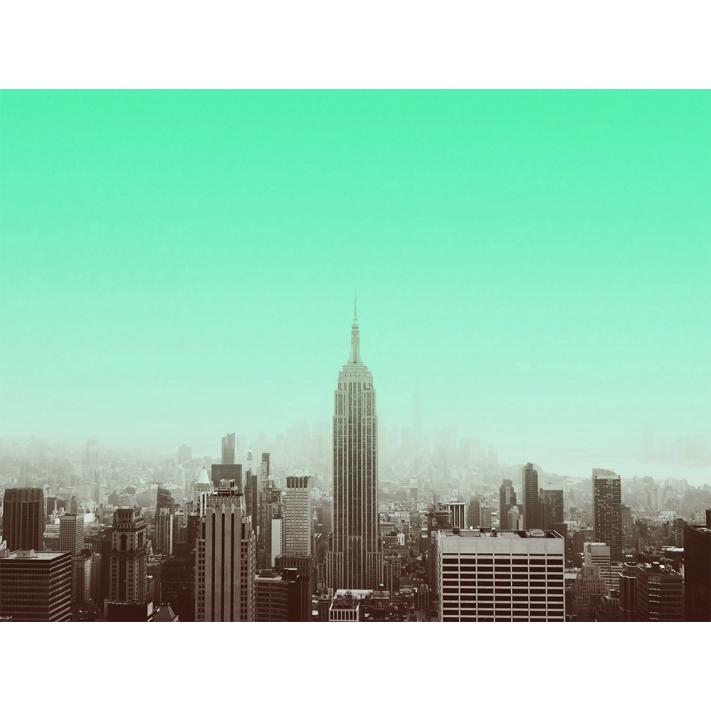 Lámina Nueva York verde