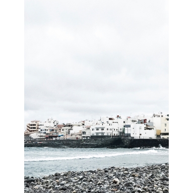 Lámina Pueblo Costero