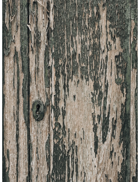 Lámina Puerta cerradura verde