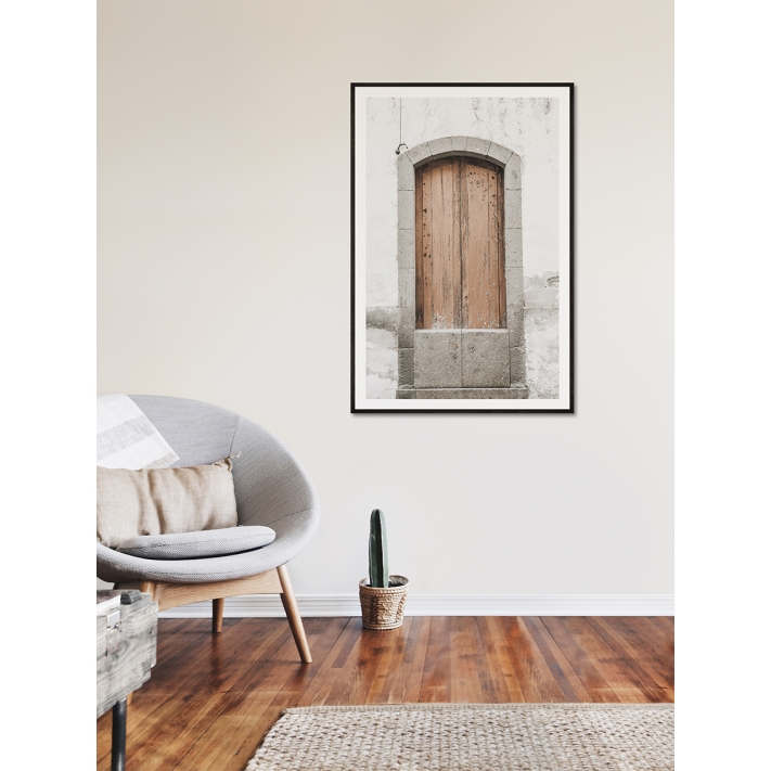 Lámina Puerta marrón