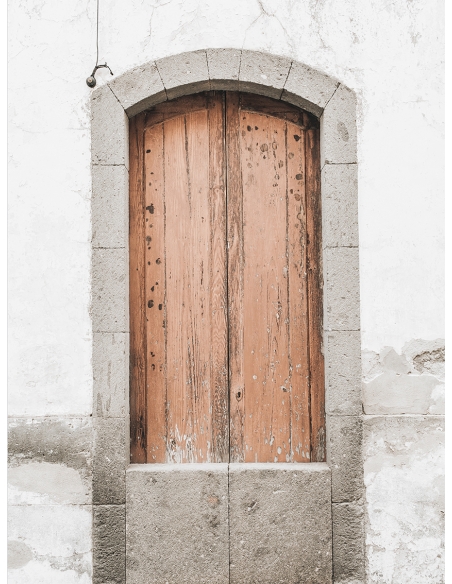 Lámina Puerta marrón