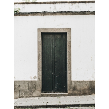 Lámina Puerta negra