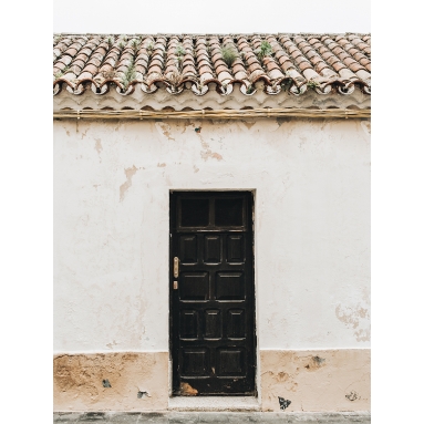 Lámina Puerta negra 2