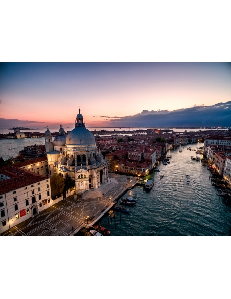 Lámina Venecia Basílica Santa María de la Salud