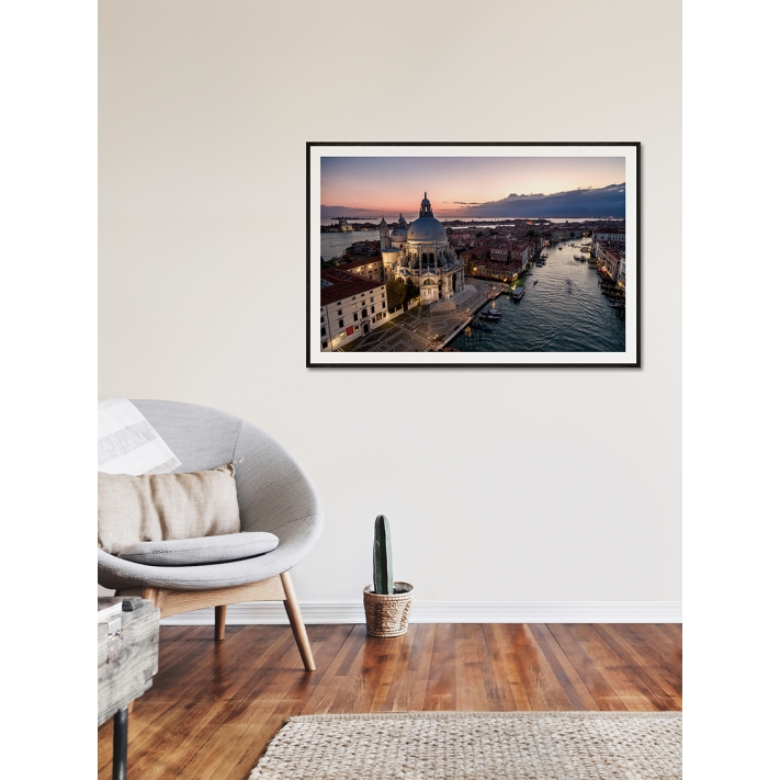 Lámina Venecia Basílica Santa María...