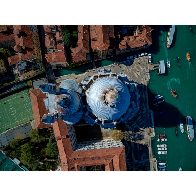Lámina Venecia Basílica Santa María de la Salud 2
