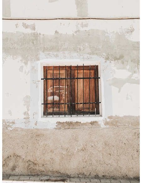 Lámina Ventana con rejas