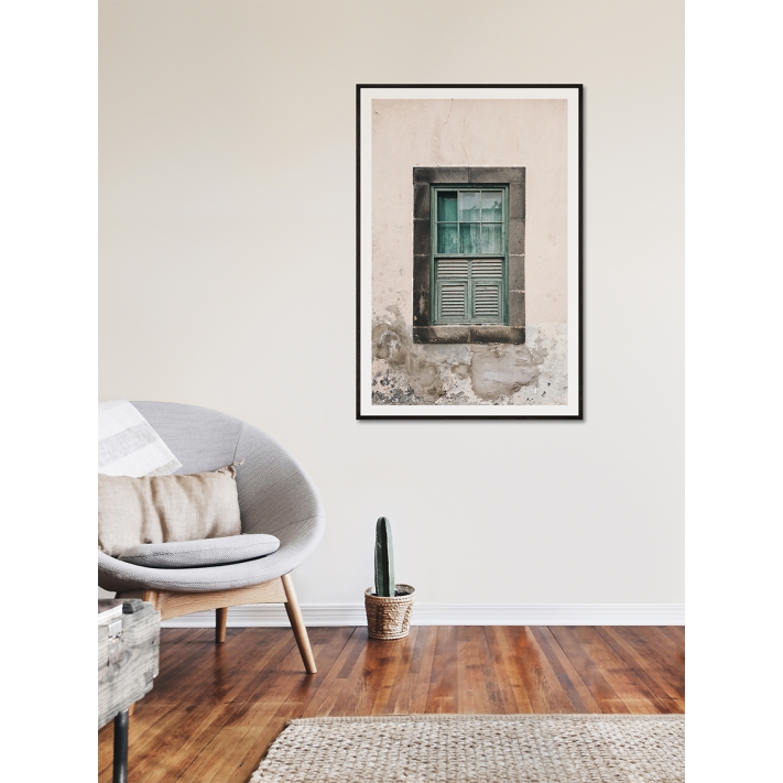 Lámina Ventana verde