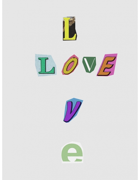 Lámina Collage Love 2 Lámina Collage Love 2