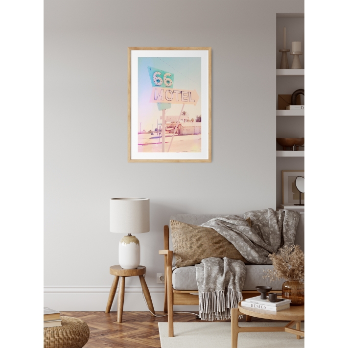 Lámina Motel 66 Lámina Motel 66