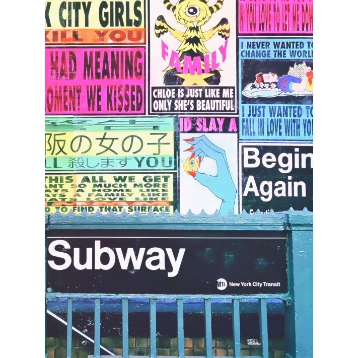 Lámina Subway