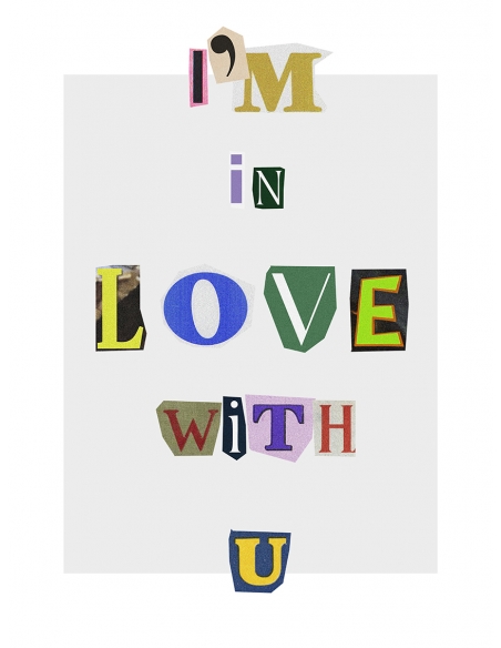 Lámina Collage Love Lámina Collage Love