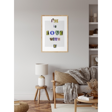 Lámina Collage Love 2