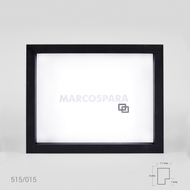 Marco de madera M515 Negro