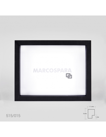 Marco de madera M515 Negro Marco de madera M515 Negro