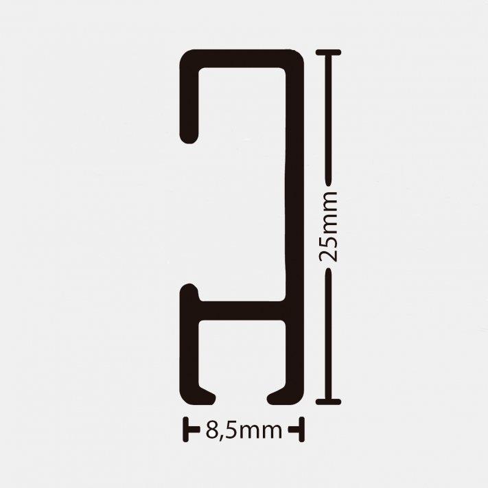 KIT GUIA PARED 2 Metros Twister +...