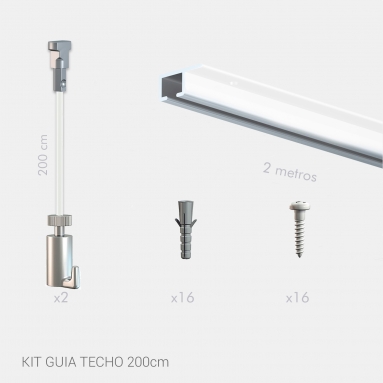 KIT GUIA TECHO 2 Metros...