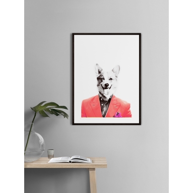 Lámina Perro Vintage 2