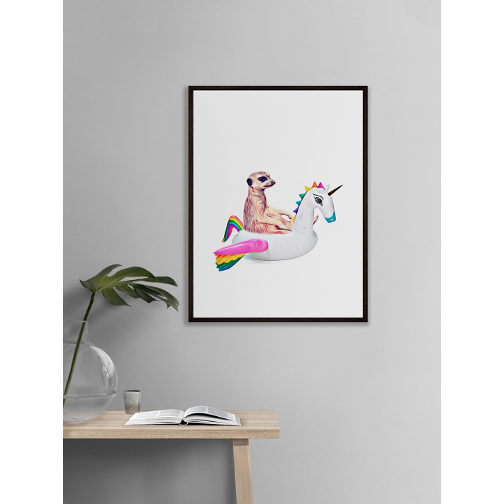 Lámina Suricato en Flotador