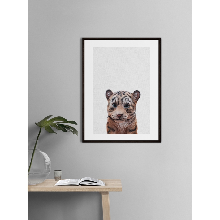 Lámina Tigre bebé