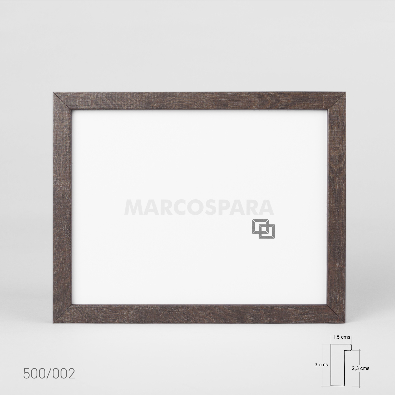 Marco de Madera Tipo caja 1.5cm