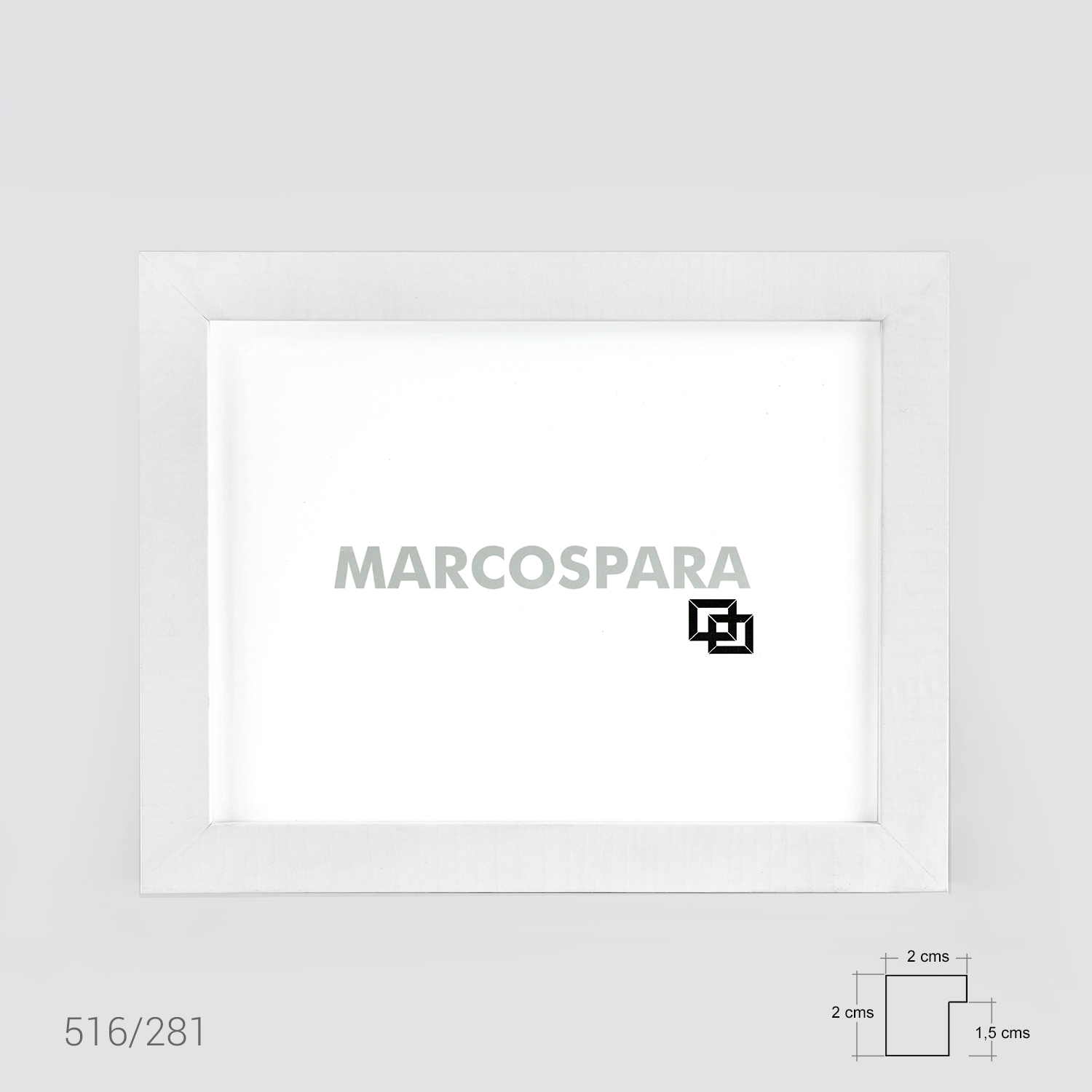 Marco de Madera para P&oacute;sters con textura 2cm